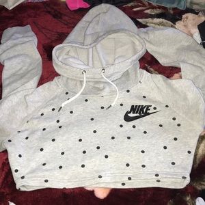 Nike cropped sweater